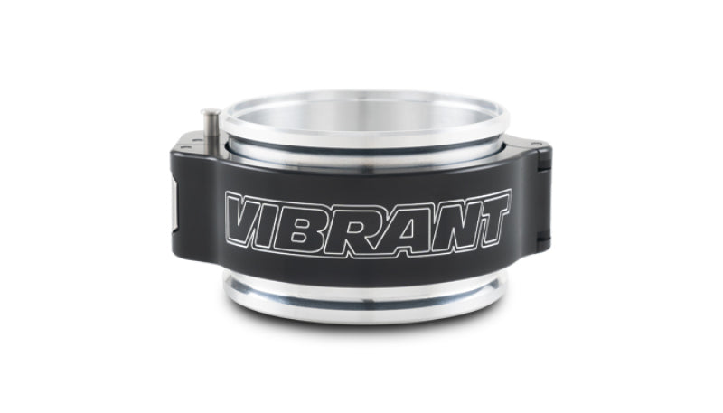 Vibrant 32516 3in O.D. Aluminized HD 2.0 Clamp Assembly - Anodized Black