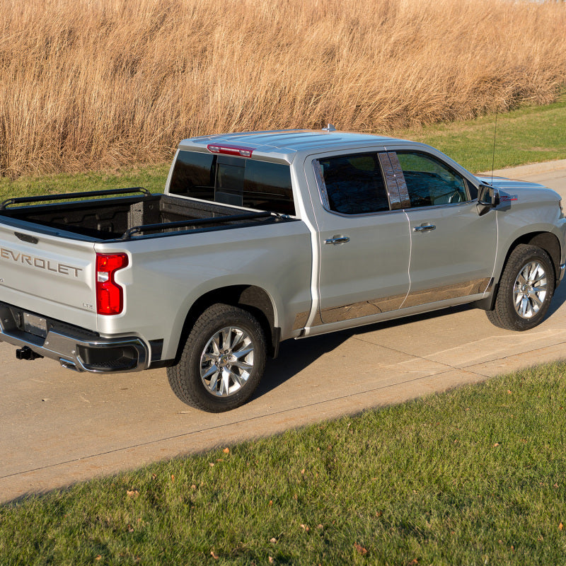Putco 9751210 07-13 GMC Sierra Extended Cab 8ft Long Box - 6in Wide - 12pcs Stainless Steel Rocker Panels