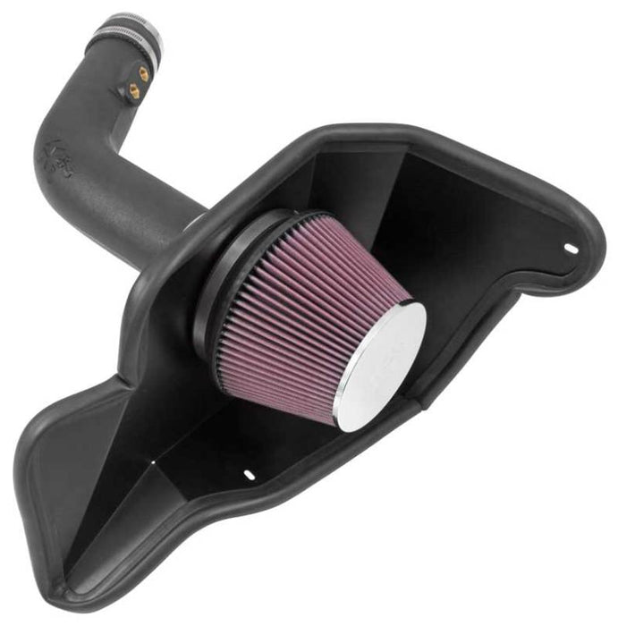 K&N Engineering 57-2594 K&N 15-17 Ford Mustang 3.7L V6 F/I Performance Intake Kit