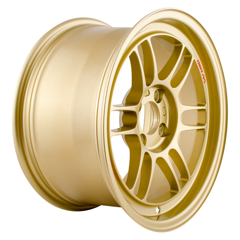 Enkei 3795804928GG RPF1 15x8 4x100 28mm Offset 75mm Bore Gold Wheel