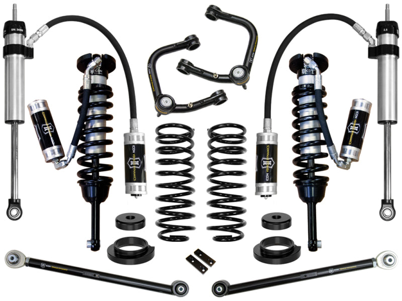 ICON K53175T 03-09 Lexus GX470 0-3.5in Stage 5 Suspension System w/Tubular UCA