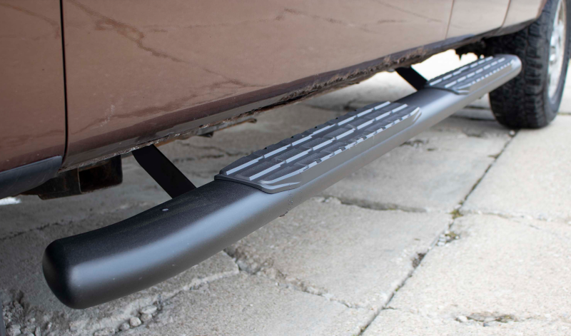 Fishbone Offroad FB21377 09-14 Ford F150 Extended Super Cab Oval Side Steps - Black Textured