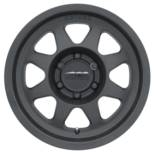 Method Wheels MR70178560500 Method MR701 17x8.5 0mm Offset 6x5.5 106.25mm CB Matte Black Wheel