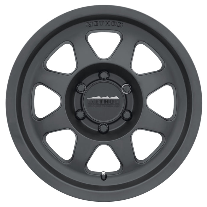 Method Wheels MR70179060512N Method MR701 17x9 -12mm Offset 6x5.5 106.25mm CB Matte Black Wheel