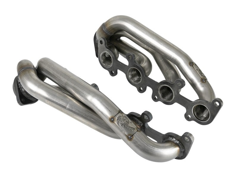 aFe 48-33025-1 Ford F-150 15-22 V8-5.0L Twisted Steel 304 Stainless Steel Headers