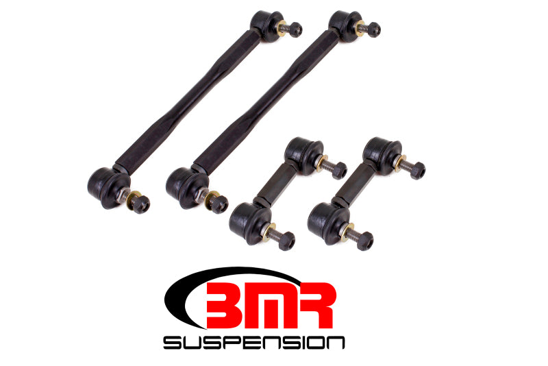 BMR Suspension ELK007 BMR 14-17 Chevy SS Front and Rear Sway Bar End Link Kit - Black