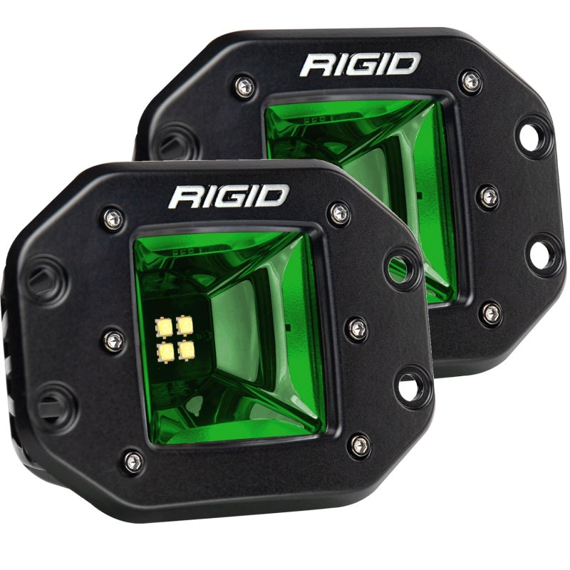 Rigid Industries 682153 Radiance+ Scene RGBW Flush Mount - Pair
