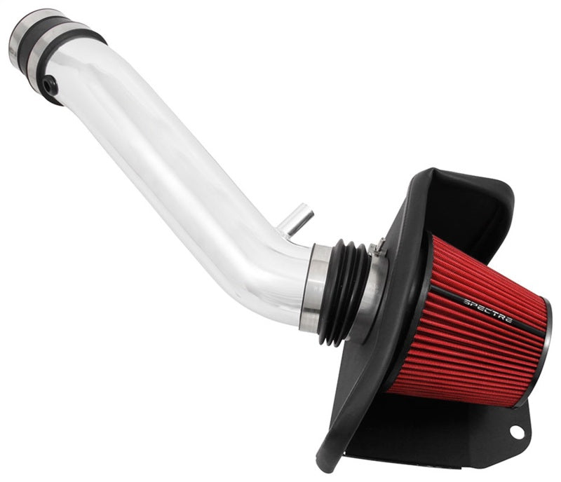 Spectre 9071 16-18 Jeep Grand Cherokee V6-3.6L F/I Air Intake Kit - Polished w/Red Filter