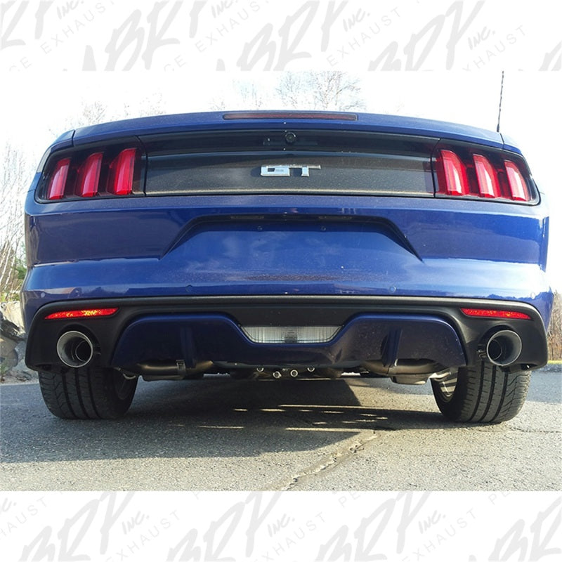 MBRP S7276304 2015-2017 Ford Mustang GT 5.0 2-1/2in Axle Back Kit 304 - 4in OD Tips Included