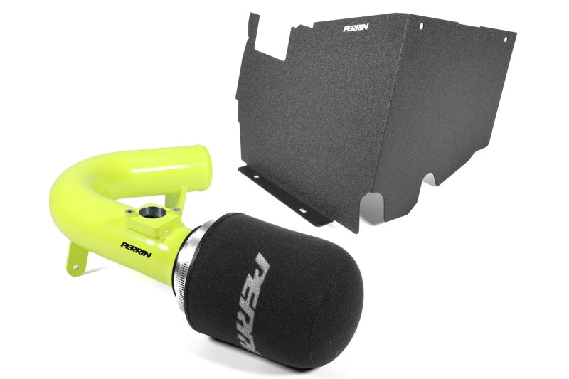 Perrin Performance PSP-INT-328NY PERRIN 22-25 Subaru WRX Cold Air Intake w/Heatshield - Neon Yellow