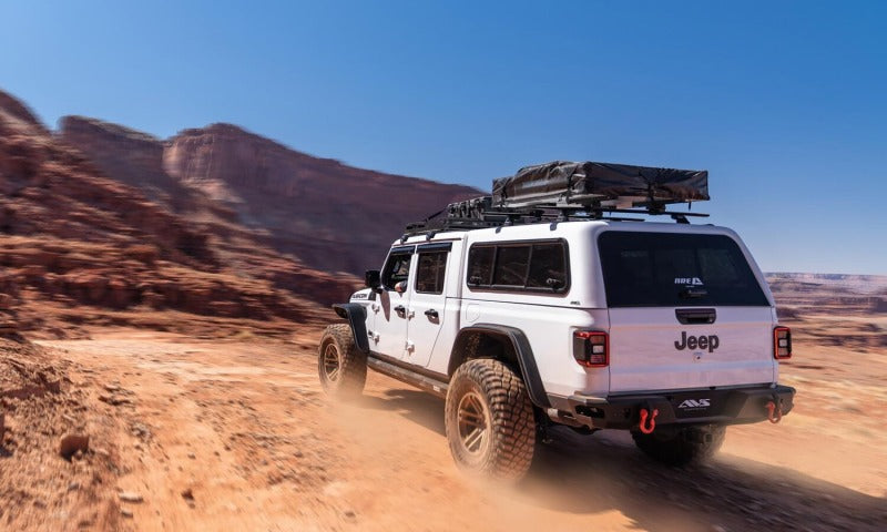 Bushwacker 10928-07 2020 Jeep Gladiator Launch Edition Flat Style Flares 4pc - Black