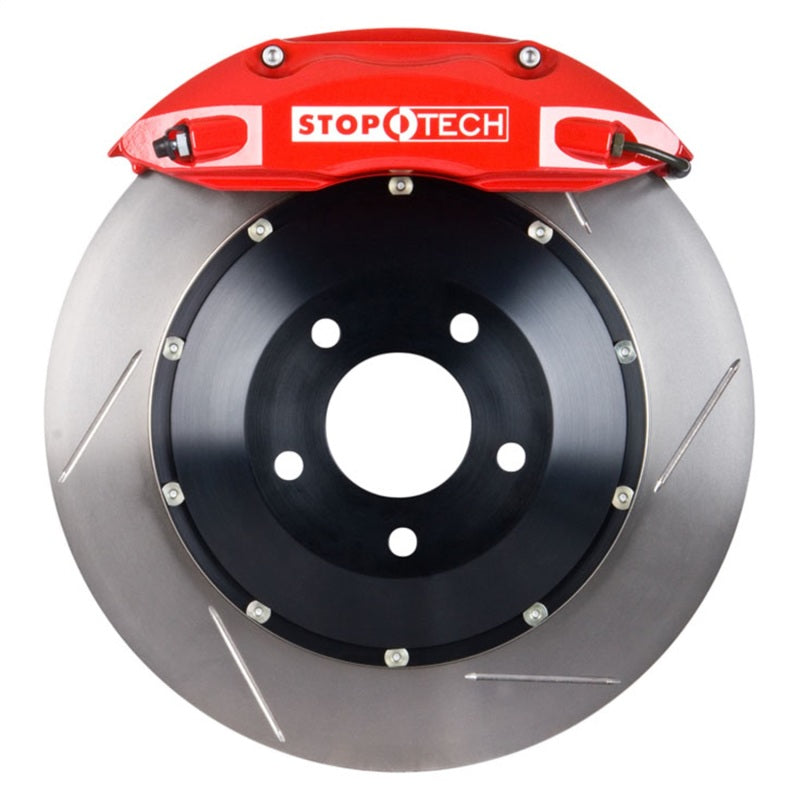 Stoptech 83.055.0043.71 StopTech 91-05 Acura NSX Rear BBK w/Red ST-40/10 Calipers Slotted 328x28mm Rotors