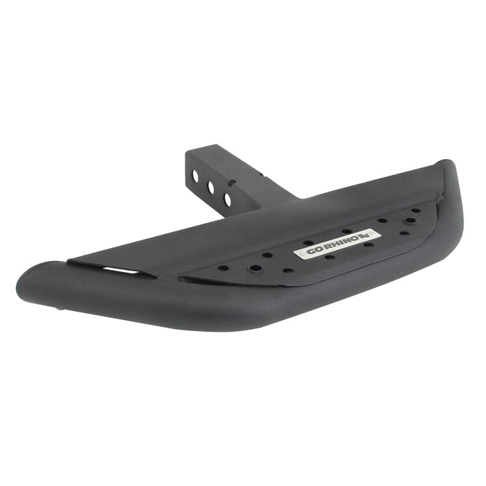 Go Rhino DSS618T Dominator Xtreme Hitch Step (2in Receivers) - 18in Long - Tex. Blk