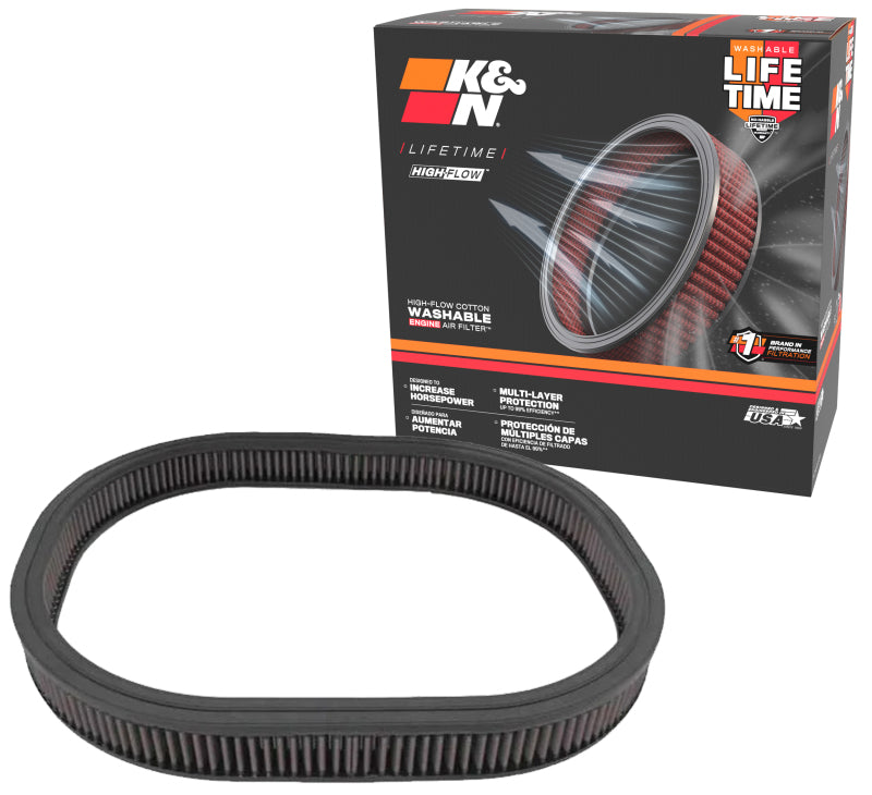 K&N Engineering E-1980 K&N Replacement Air Filter MOPAR 383,440 SIX-PAC 1969-72