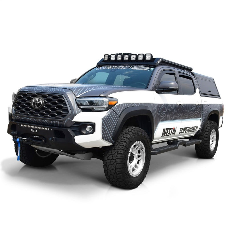 Westin 55-32775 05-23 Toyota Tacoma DC HDX Running Boards - Tex. Blk