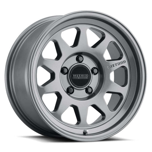 Method Wheels MR31621050818N Method MR316 20x10 / 5x5 BP / -18mm Offset / 71.5mm CB Gloss Titanium Wheel