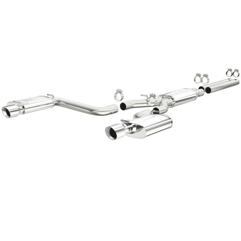 Magnaflow 19421 MagnaFlow CatBack 07-15 Nissan Titan V8 LGAS/LFLEX Single MF Polished Stainless Exhaust