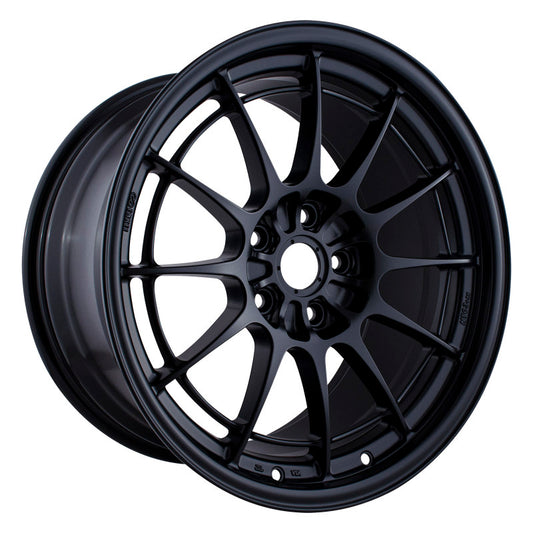 Enkei 3658956540BK NT03+M 18x9.5 5x114.3 40mm Offset 72.6mm Bore Black Wheel G35/350Z *MOQ 40 Wheels*