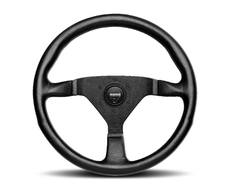 Momo Automotive Accessories MOMMCL32BK3B Monte Carlo 320 Steering Leather Red Stich