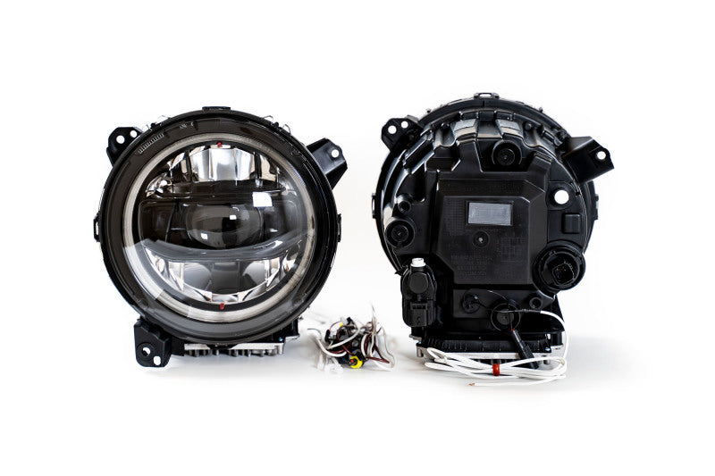 DV8 Offroad HLCJL-02 18-22 Jeep Gladiator Wrangler LED Projector Headlights