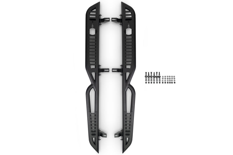 DV8 Offroad SRJK-08 07-18 Jeep Wrangler JK (4 Door Only) OE Plus Side Steps