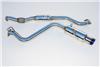 Invidia HS08SW4GTT 08-09 WRX Sedan 76mm (101mm tip) REGULAR Titanium Tip Cat-back Exhaust
