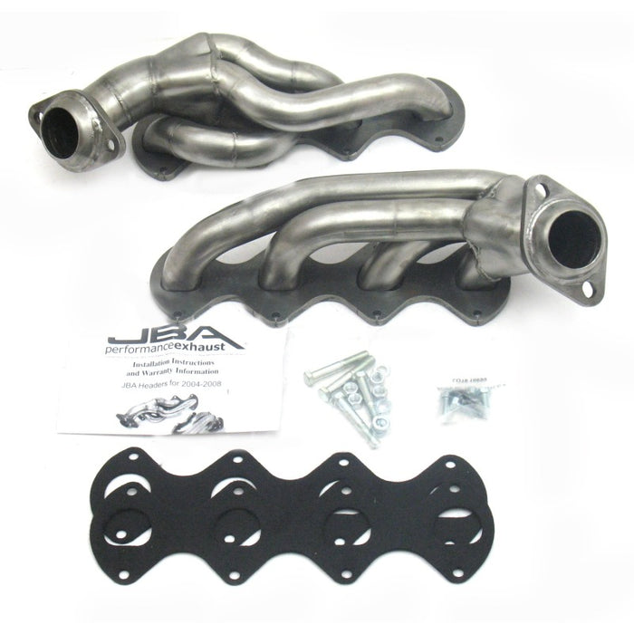 JBA 1676S 04-10 Ford F-Series 5.4L 3V 1-5/8in Primary Raw 409SS Cat4Ward Header