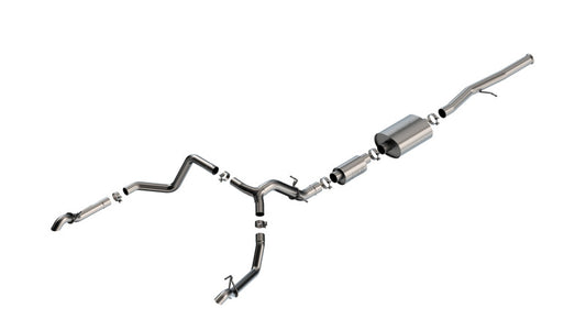 Borla 140914 22-23 Chevrolet Silverado 1500 ZR2 & AT4X 6.2L CC SB 147.5in WB S-Type Cat-Back