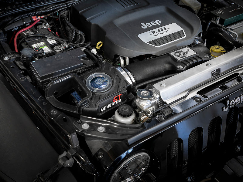 aFe 54-76212 Momentum GT Pro 5R Cold Air Intake System 12-18 Jeep Wrangler JK V6 3.6L