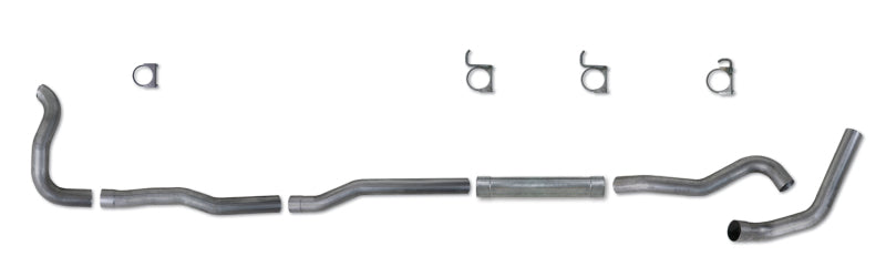 Diamond Eye Performance K4211A-RP Diamond Eye KIT 4in TB MFLR RPLCMENT PIPE SGL AL: 89-93 DODGE CUMMINS 5.9L
