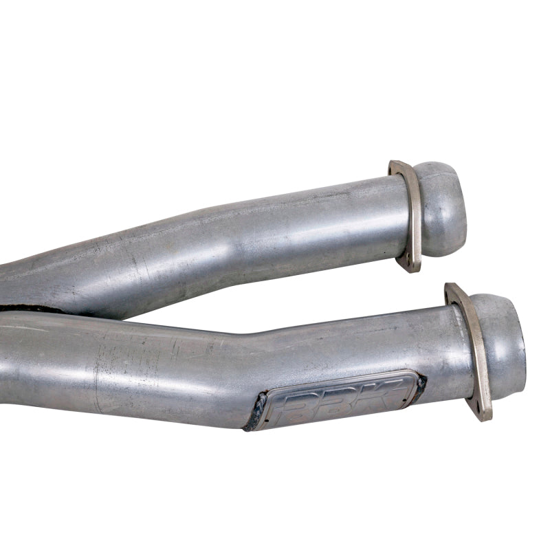 BBK 1786 79-04 Mustang Coyote Swap Short Mid X Pipe w Catalytic Converters 3.0 For Long Tube Headers