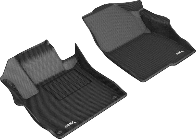 3D MAXpider L1HD09811509 2018-2020 Honda Accord Kagu 1st Row Floormat - Black