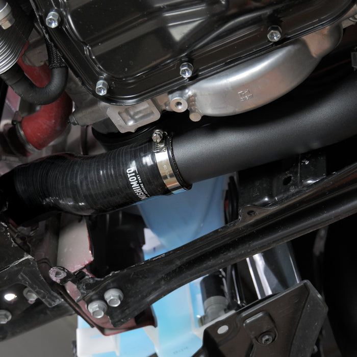 Mishimoto MMINT-GRC-23KSLRD 2023+ Toyota GR Corolla Intercooler & Pipe Kit - Silver Cooler - Red Pipes