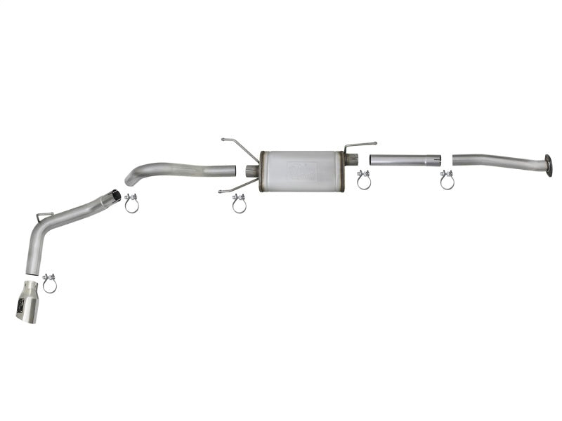 aFe 49-46042-P MACH Force-Xp 2-1/2in 304 SS Cat-Back Exhaust w/ Polished Tips 2016+ Toyota Tacoma 2.7L/3.5L