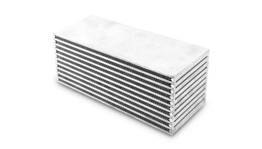 Vibrant 12973 12in W x 5in H x 5in Thick Water to Air Intercooler Core