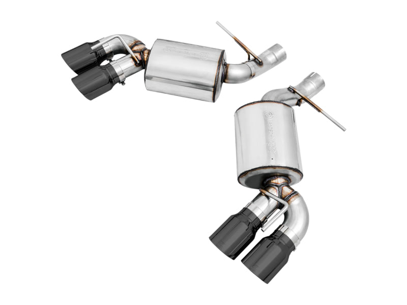 AWE Tuning 3015-43115 16-19 Chevrolet Camaro SS Axle-back Exhaust - Touring Edition (Quad Diamond Black Tips)