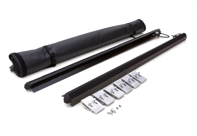 LUND 968250 Lund 17-23 Ford F-250/350 Super Duty (6.8ft. Bed) Genesis Elite Roll Up Tonneau Cover - Black