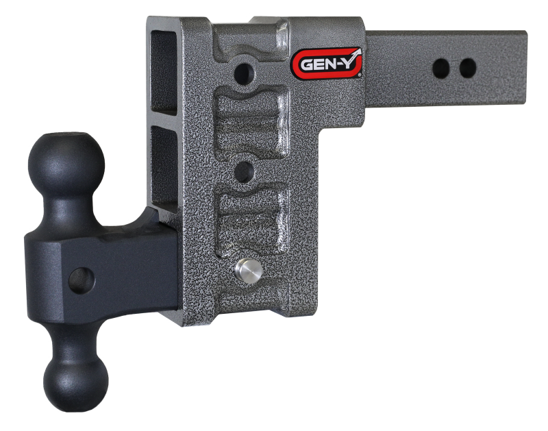 GEN-Y Hitch GH-613 Gen-Y Mega Duty 2.5in Shank 6in Drop 3K TW 21K Hitch w/GH-061 Dual-Ball