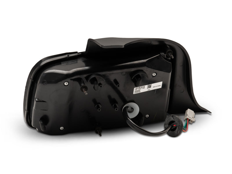 Raxiom 408588 05-09 Ford Mustang Vector V2 LED Tail Lights- Black Housing (Smoked Lens)