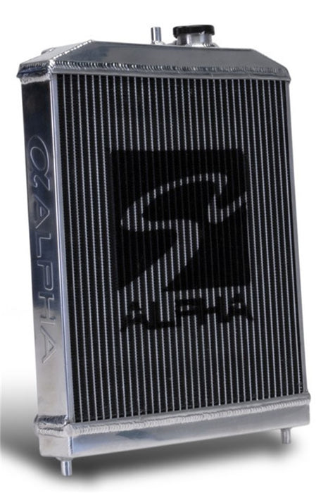 Skunk2 Racing 349-05-2000 Skunk2 Alpha Series 92-00 Honda Civic Radiator (Half Size) (Dual Core) (Manual Trans.)