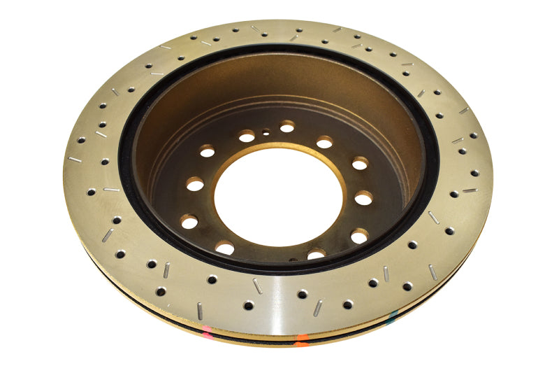 DBA DBA4793XS Toyota Cruiser Rear Drilled & Slotted 4000 Series Rotor