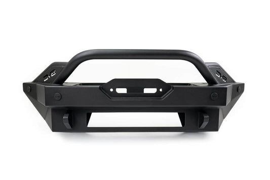 DV8 Offroad FBBR-02 2021+ Ford Bronco Modular Front Bumper Winch Capable w/ Auxiliary Light Mounts