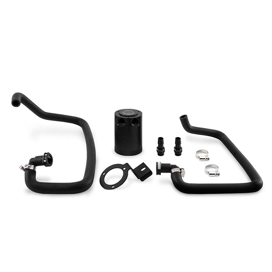 Mishimoto MMBCC-MUS4-15PBE 2015+ Ford Mustang EcoBoost Baffled Oil Catch Can Kit - Black