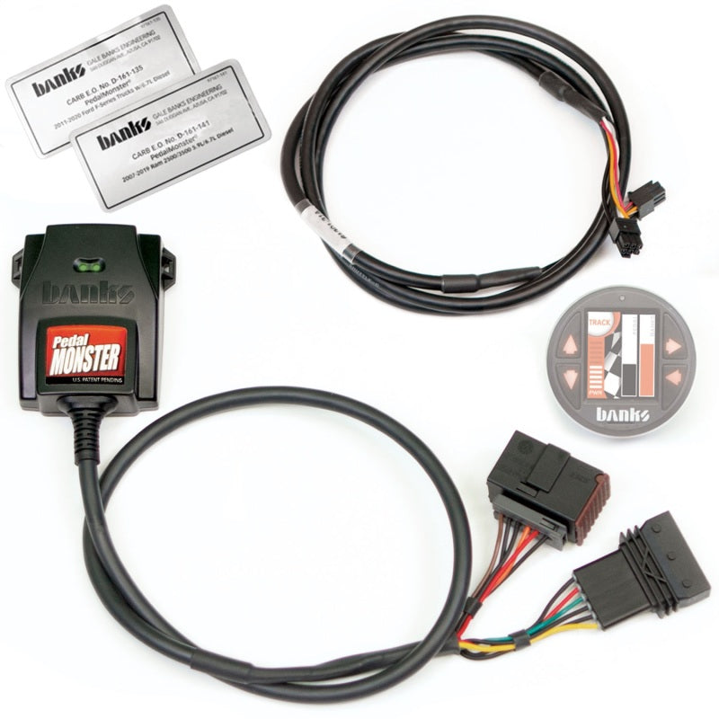 Banks Power 64311-C Pedal Monster Throttle Sensitivity Booster for Use w/ Exst. iDash - 07-19 RAM 2500/3500