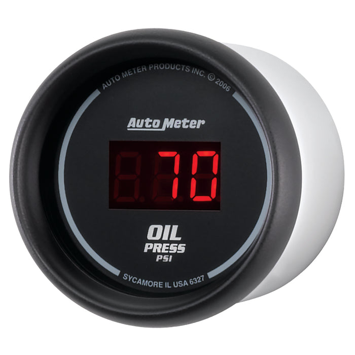 AutoMeter 6327 Autometer Black 0-100 psi Digital Oil Pressure Gauge