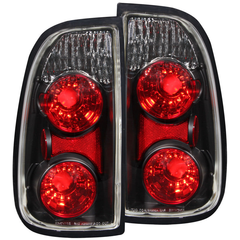 ANZO 211126 2000-2006 Toyota Tundra Taillights Black (Regular & Access Cab Models Only)