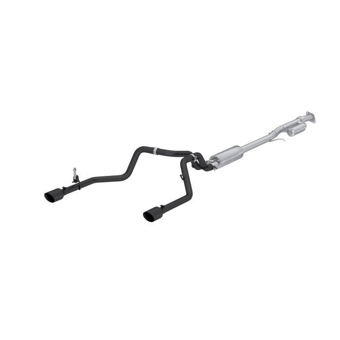 MBRP S5021BLK 2019+ Chevrolet Silverado 1500 / 2019+ GMC Sierra 1500 Alum. 3in Armor Black Cat-Back Exhaust