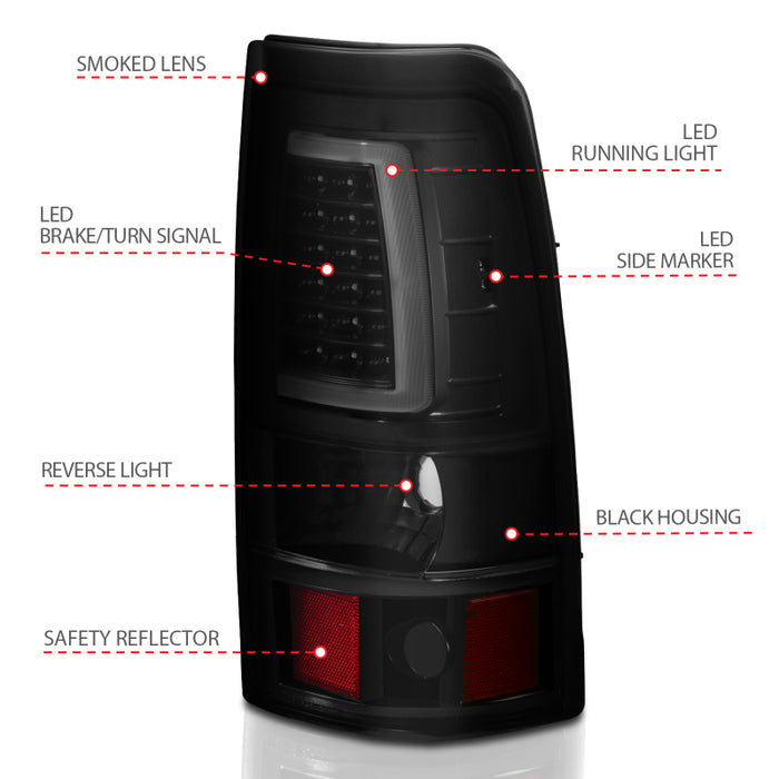 ANZO 311334 ANZ LED Taillights