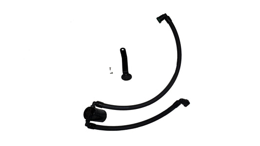 J&L 3091P-B 2024-2025 Ford Mustang 5.0L Oil Separator 3.0 PCV Side - Black Anodized