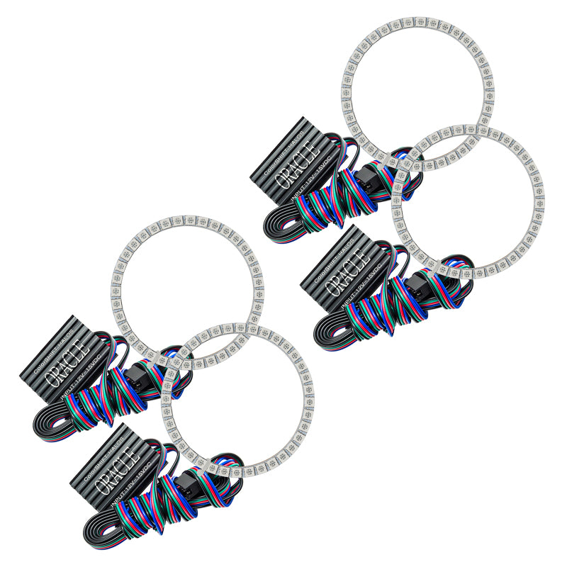 ORACLE Lighting 2670-334 Oracle Mercedes Benz CLS 04-10 Halo Kit - ColorSHIFT w/o Controller SEE WARRANTY